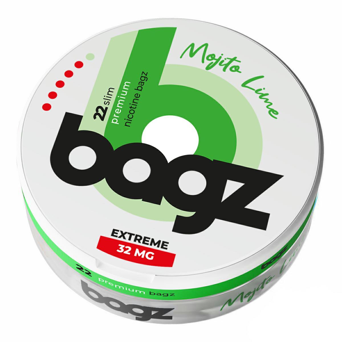 SASZETKI NIKOT. BAGZ MOJITO LIME 24mg