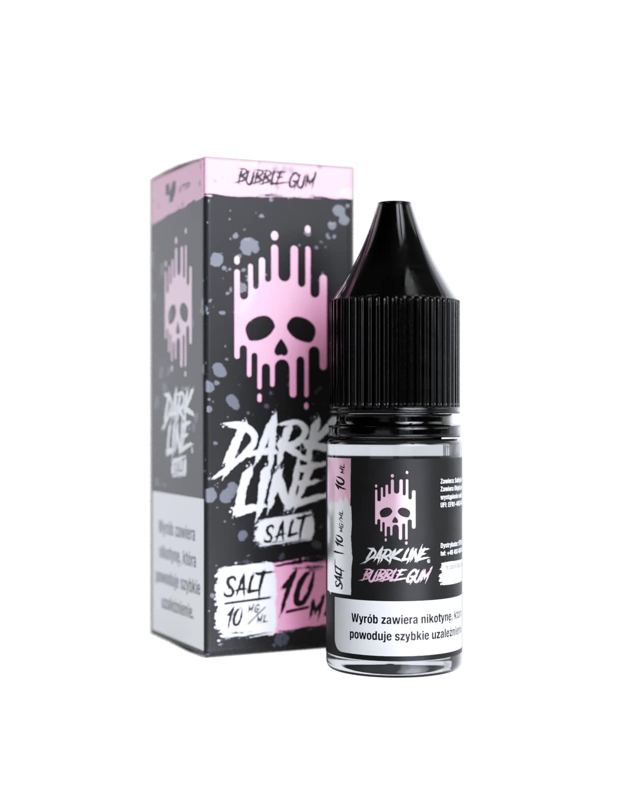 DARK LINE SALT – BUBBLE GUM 10ml 20mg B25