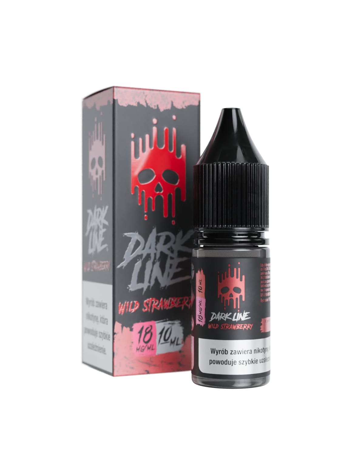 LIQUID DARK LINE – WILD STRAWBERRY 10ml 18mg B25