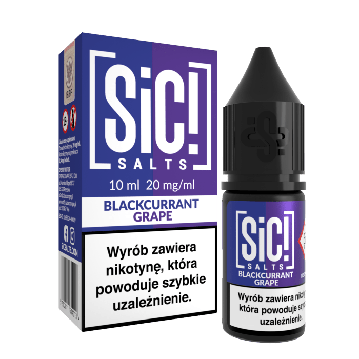 LIQUID SIC! – BLACKCURRANT GRAPE 20mg / B25