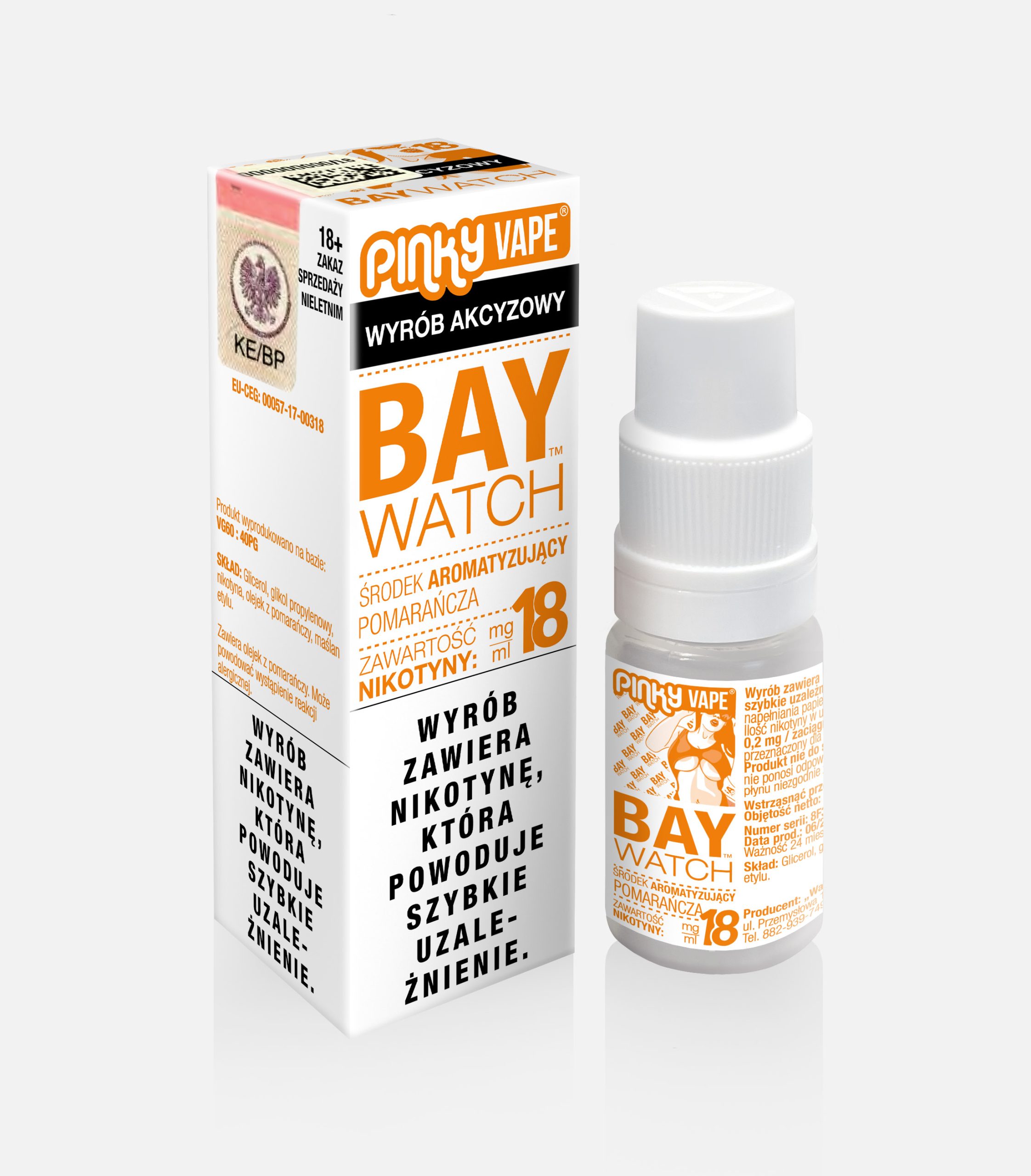 PinkyVape Baywatch 10ML 18MG / B25