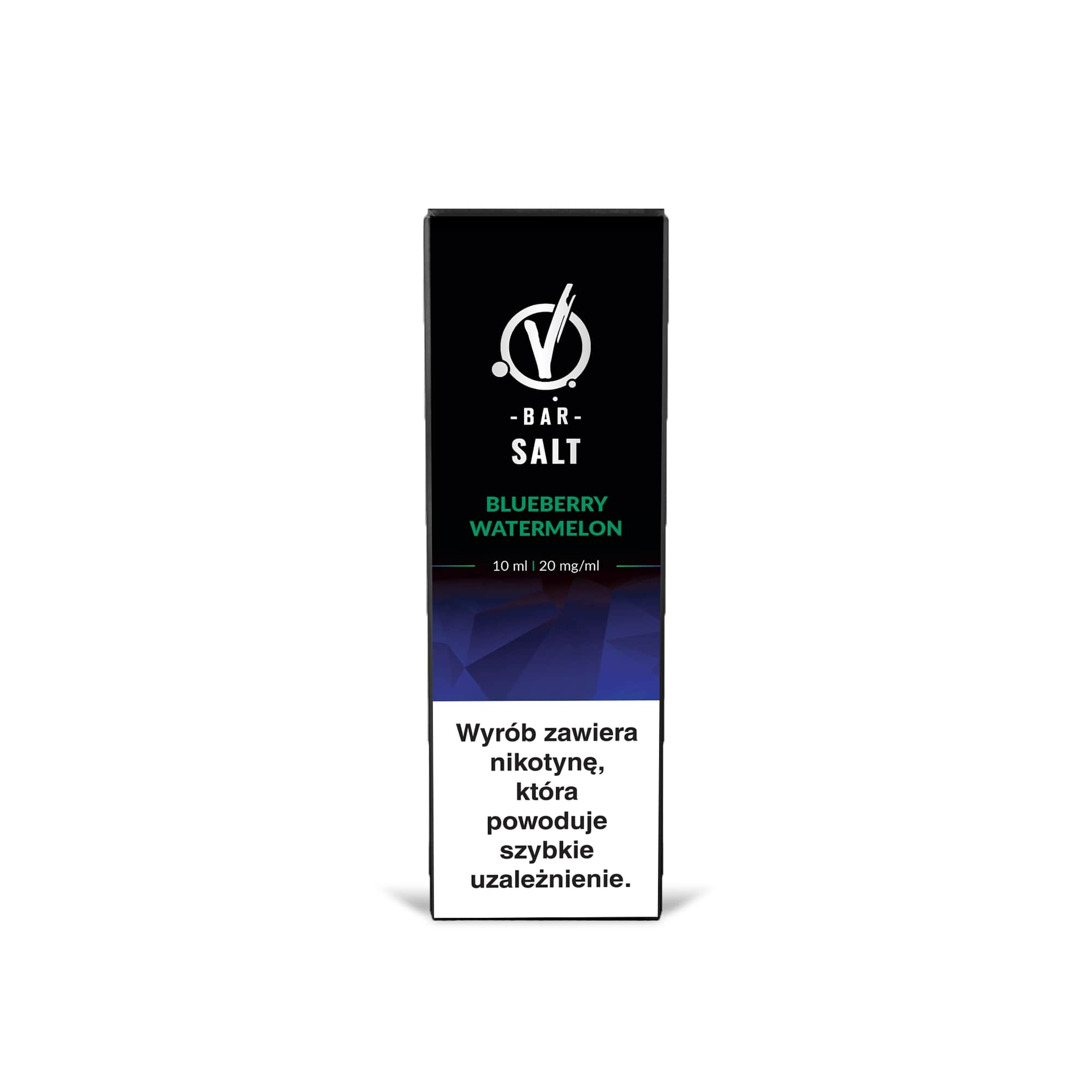 VBAR SALT 20mg 10ml BLUEBERRY WATERMELON B25