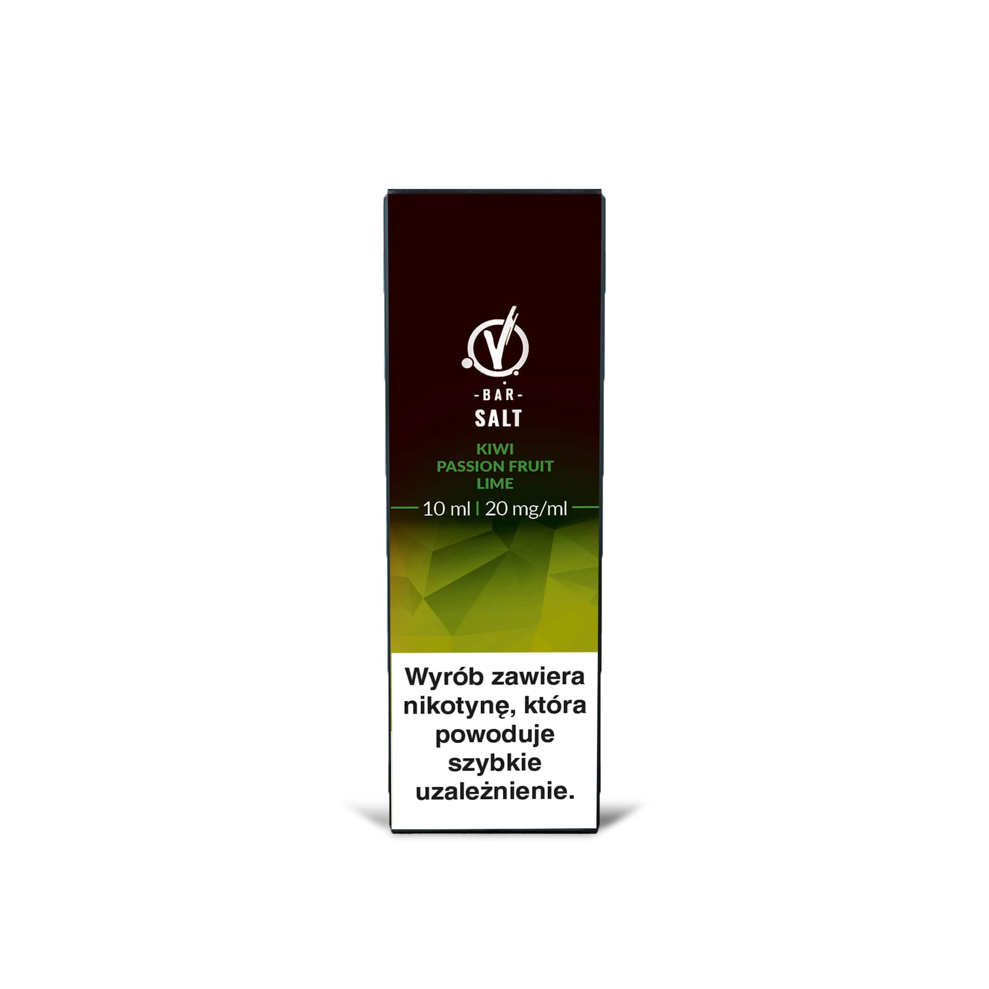 VBAR SALT 20mg 10ml KIWI PASSION FRUIT LIME B25