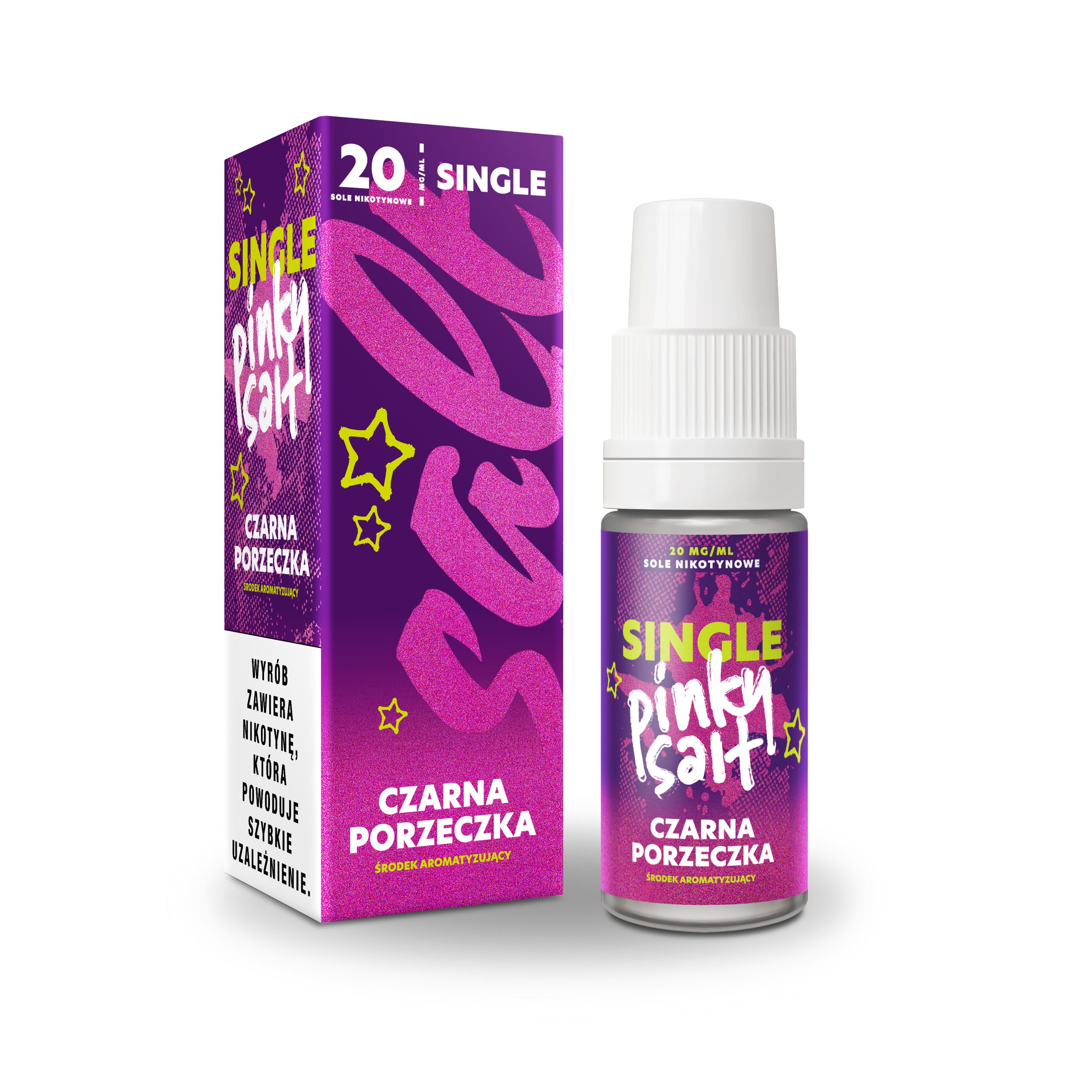 LIQUID PINKY SALT CZARNA PORZECZKA 10ml/20mg / B25