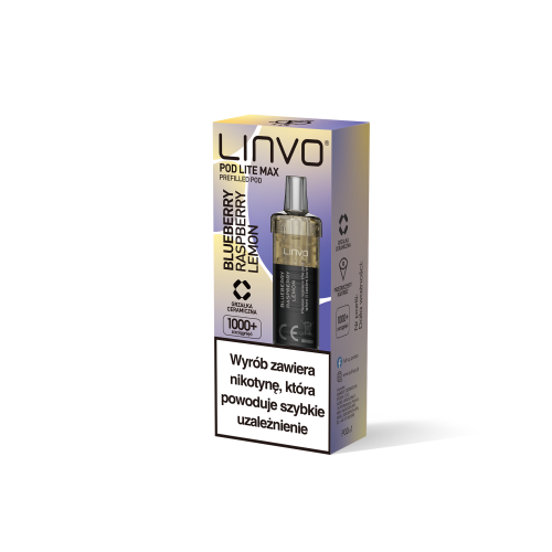 POD LITE MAX – BLUEBERRY RASPBERRY LEMON