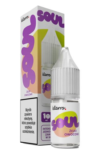 KLARRO SOUL ŻELKI CYTRYNOWE 20mg 10ml B25