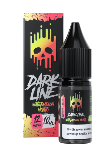 LIQUID DARK LINE – WATERMELON MOJITO 10ml 12mg B25