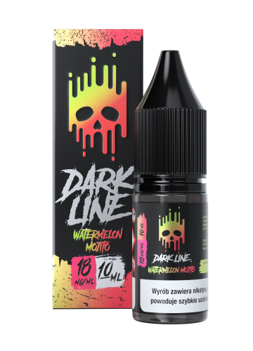 LIQUID DARK LINE – WATERMELON MOJITO 10ml 18mg B25