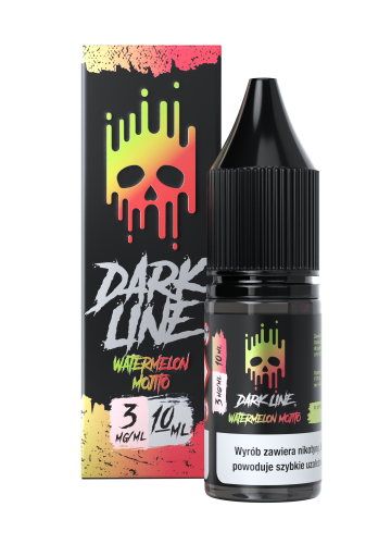LIQUID DARK LINE – WATERMELON MOJITO 10ml 3mg B25