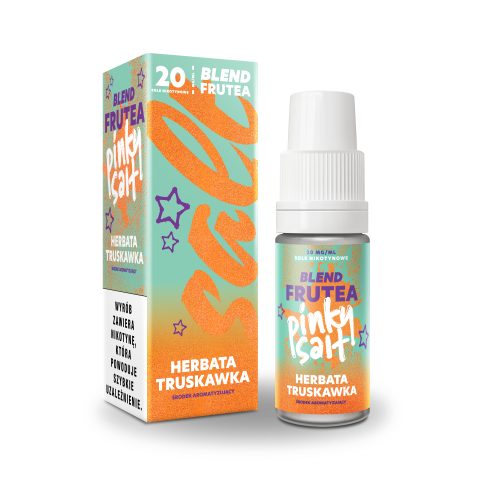 LIQUID PINKY SALT HERBATA TRUSKAWKOWA 10ml/20mg /B25