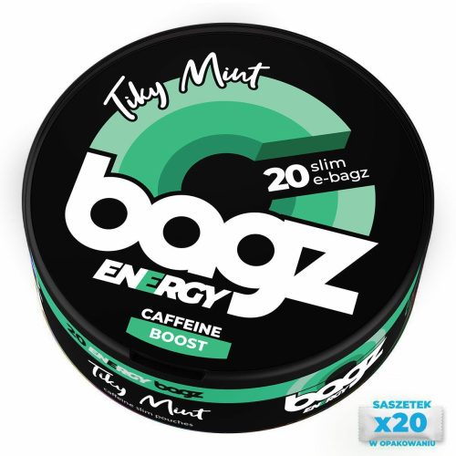 SASZETKI KOFEINOWE BAGZ ENERGY TIKY MINT