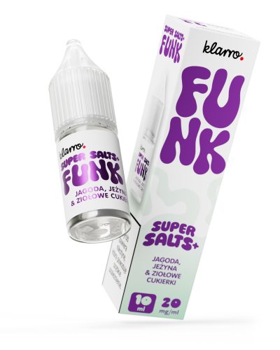 KLARRO FUNK SS+ JAGODA, JEŻ. Z. CUKIERKI 20mg 10ml