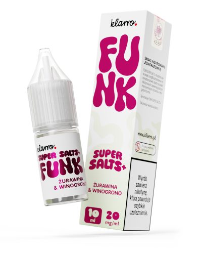 KLARRO FUNK SS+ ŻURAWINA WINOGRONO 20mg 10ml