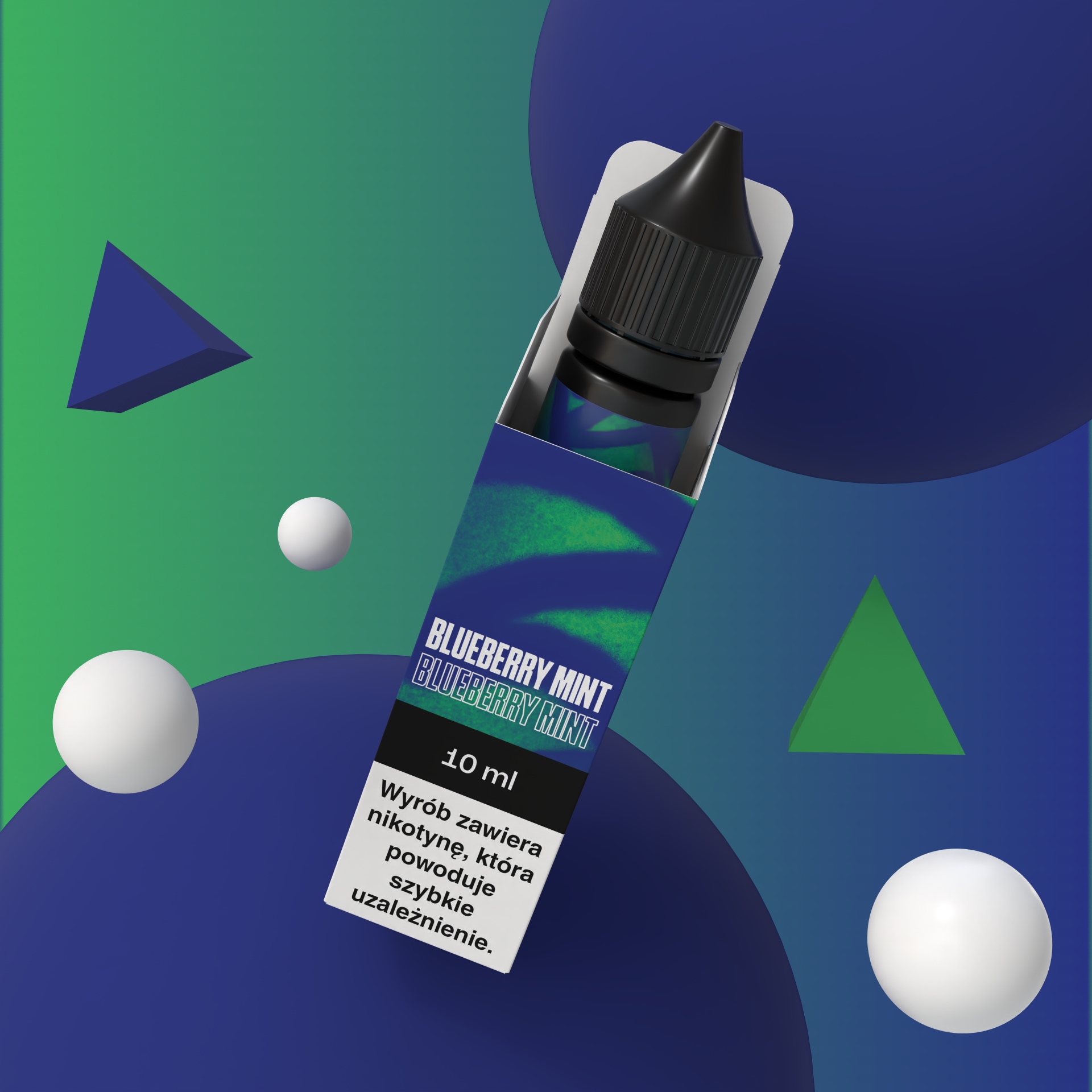 LIQUID VBAR BLUEBERRY MINT 10ml 6mg