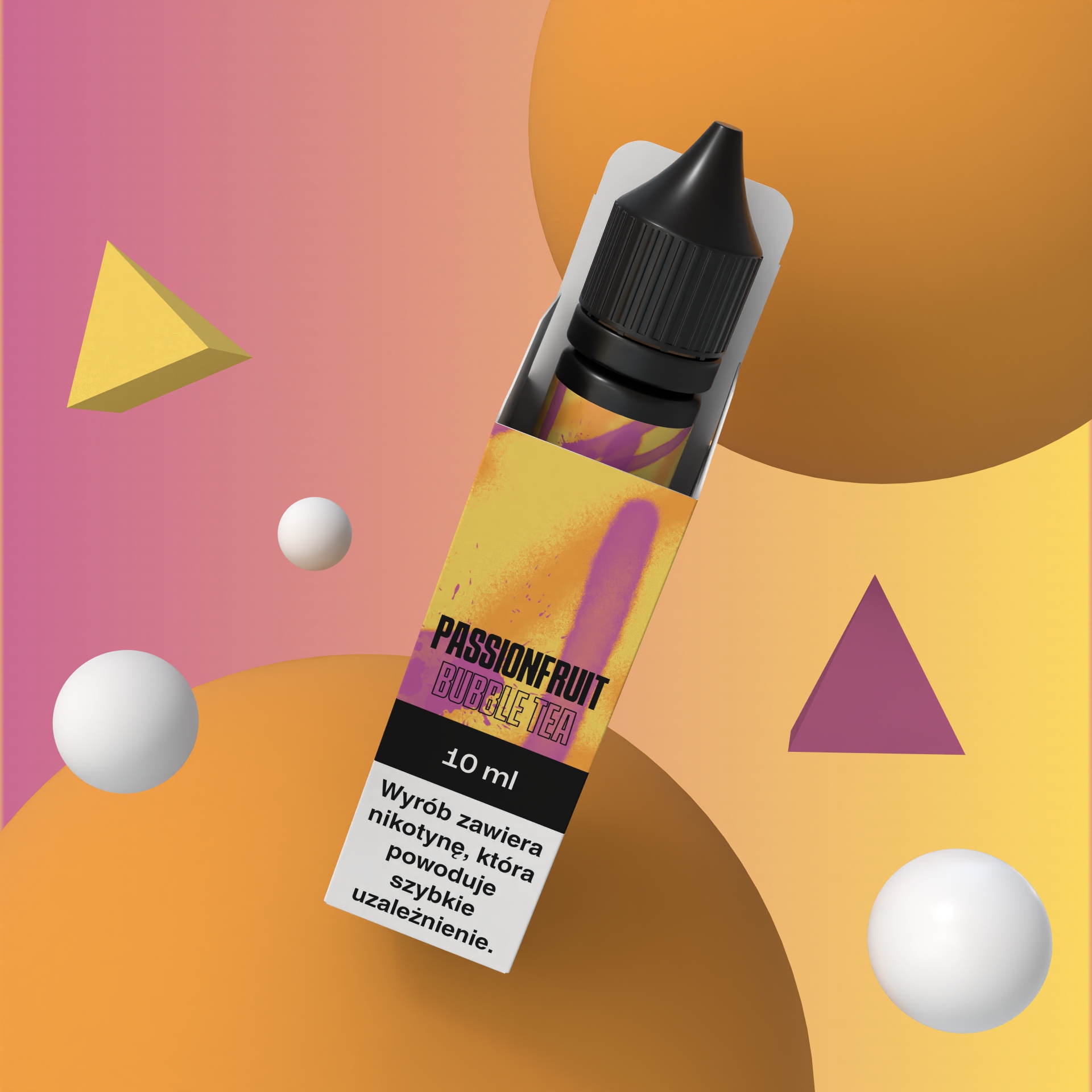 LIQUID VBAR PASSION FRUIT BUBBLE TEA 10ml 12mg