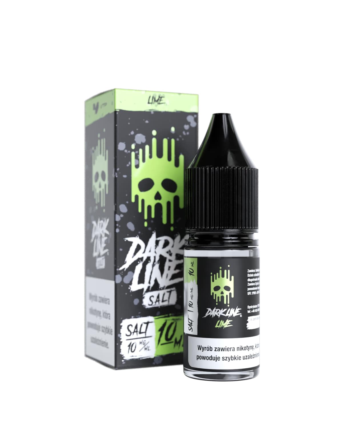 DARK LINE SALT – LIME 10ml 20mg B25