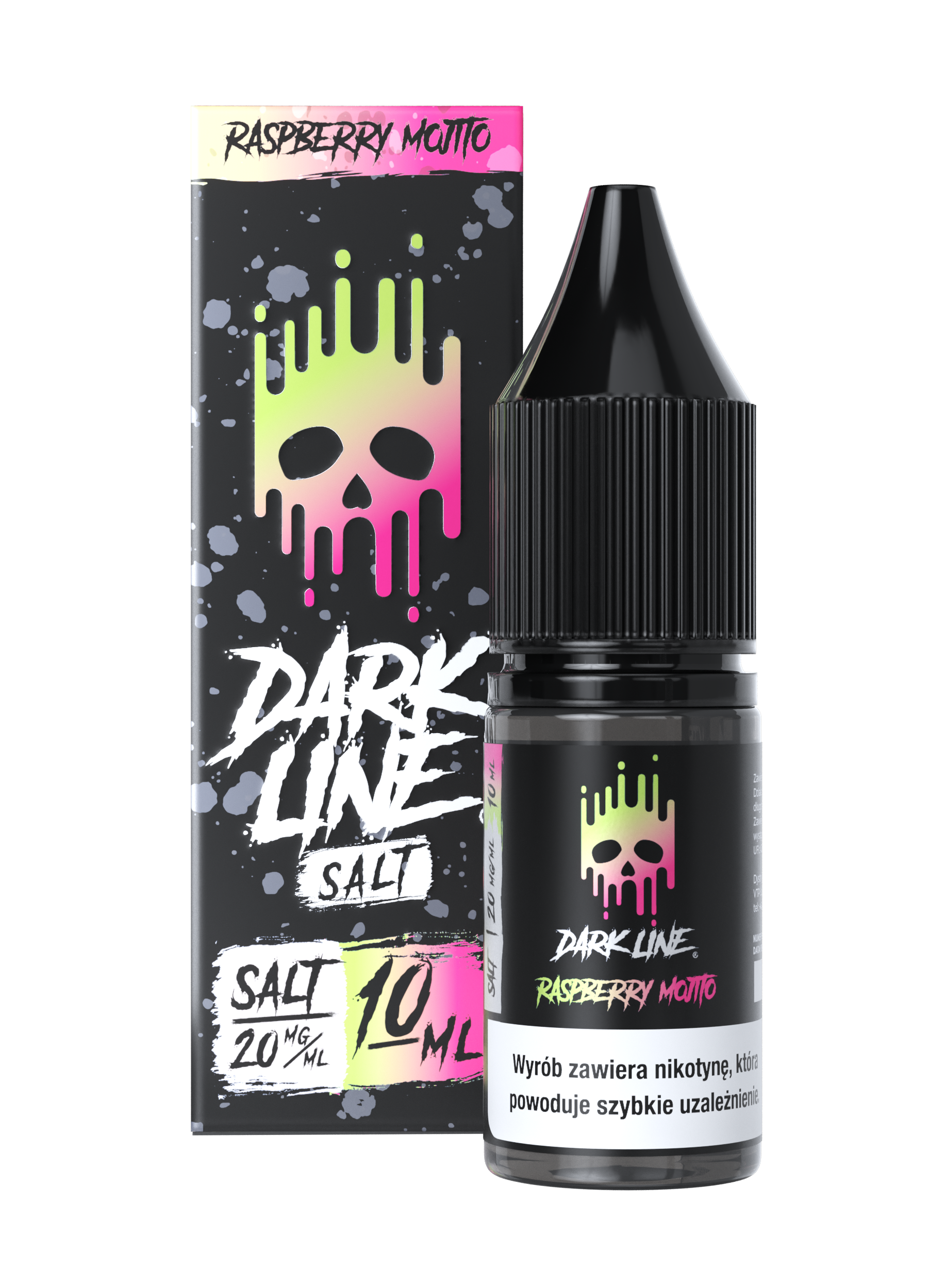 DARK LINE SALT – RASPBERRY MOJITO 10ml 20mg B25