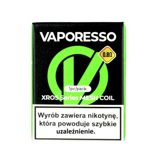 GRZAŁKA VAPORESSO XROS MESH – 0,8 ohm