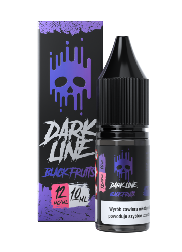 LIQUID DARK LINE – BLACK FRUITS 10ml 12mg B25