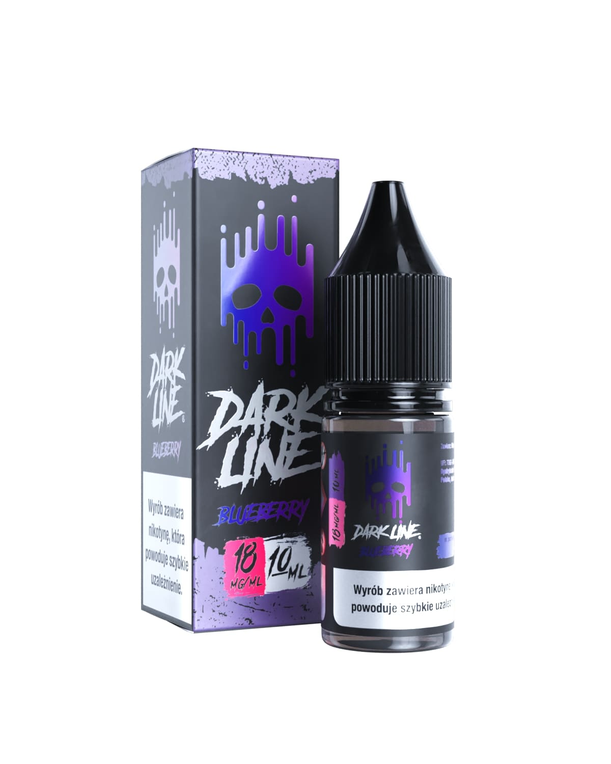 LIQUID DARK LINE – BLUEBERRY 10ml 6mg B25