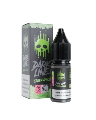LIQUID DARK LINE – GREEN APPLE 10ml 12mg B25