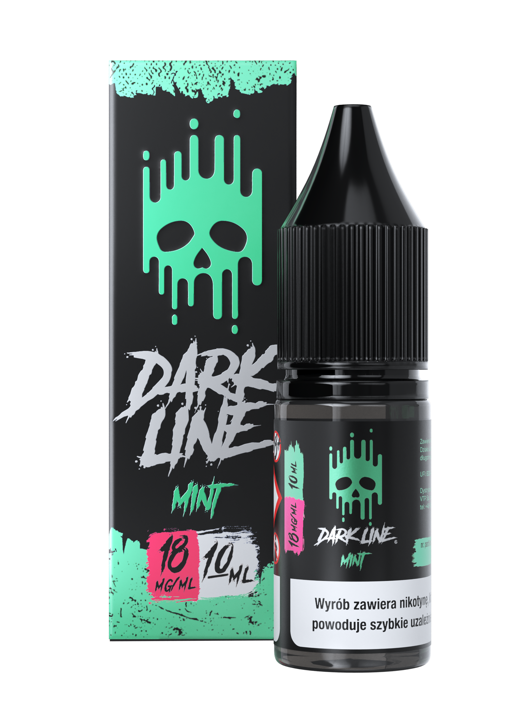 LIQUID DARK LINE – MINT 10ml 18mg B25