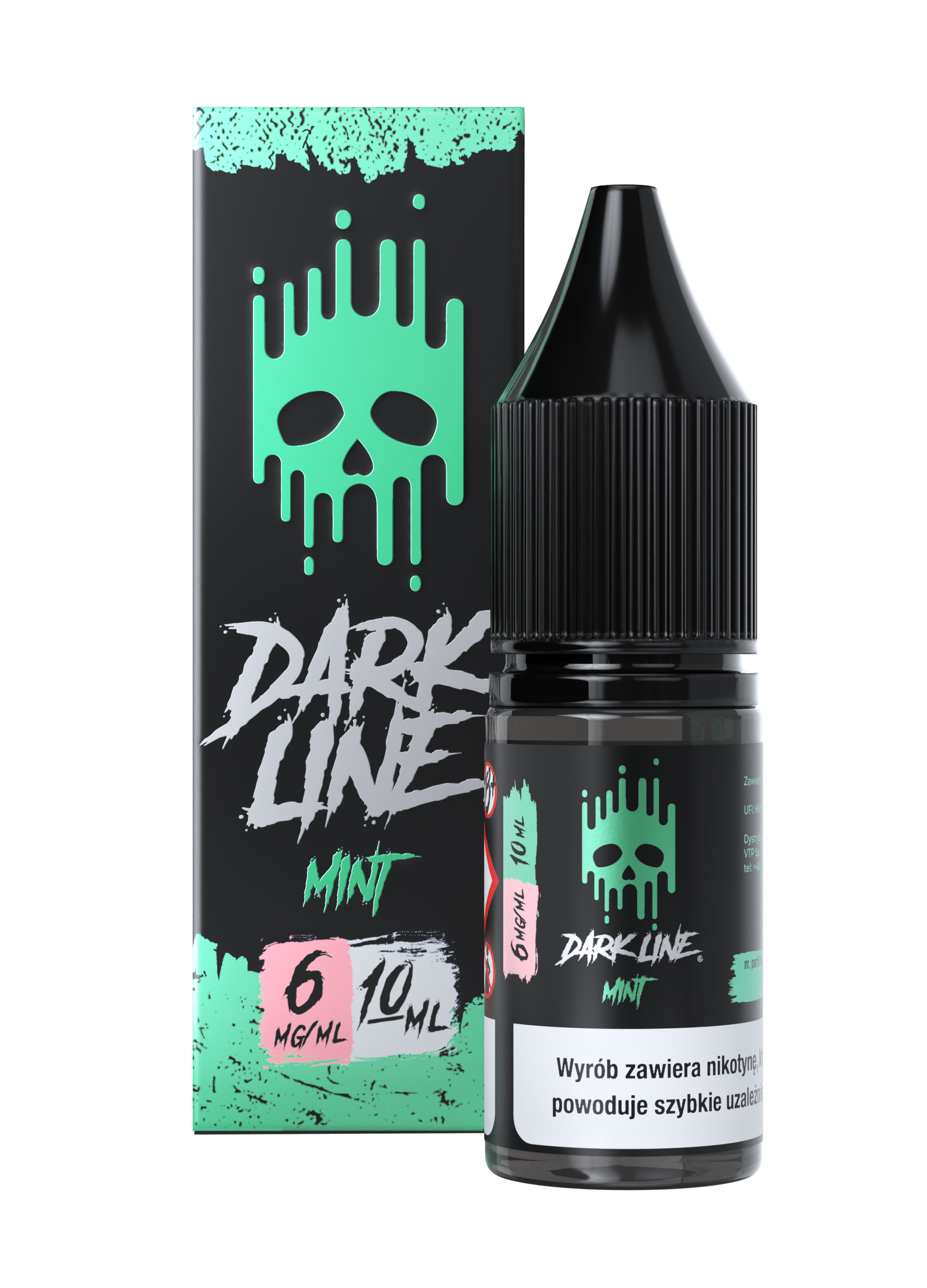 LIQUID DARK LINE – MINT 10ml 6mg B25