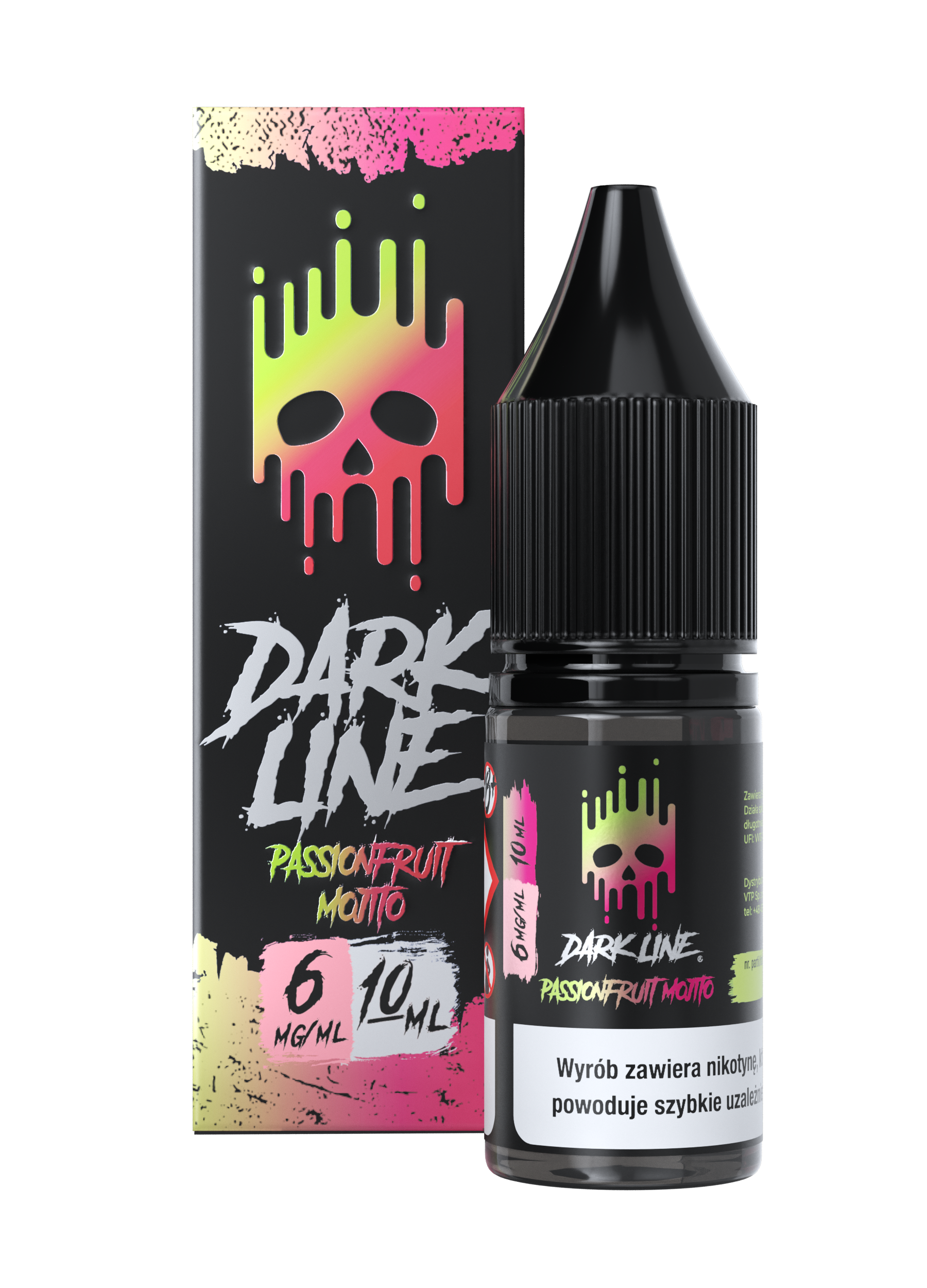 LIQUID DARK LINE – PASSION MOJITO 10ml 6mg B25