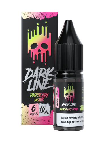 LIQUID DARK LINE – RASPBERRY MOJITO 10ml 6mg B25