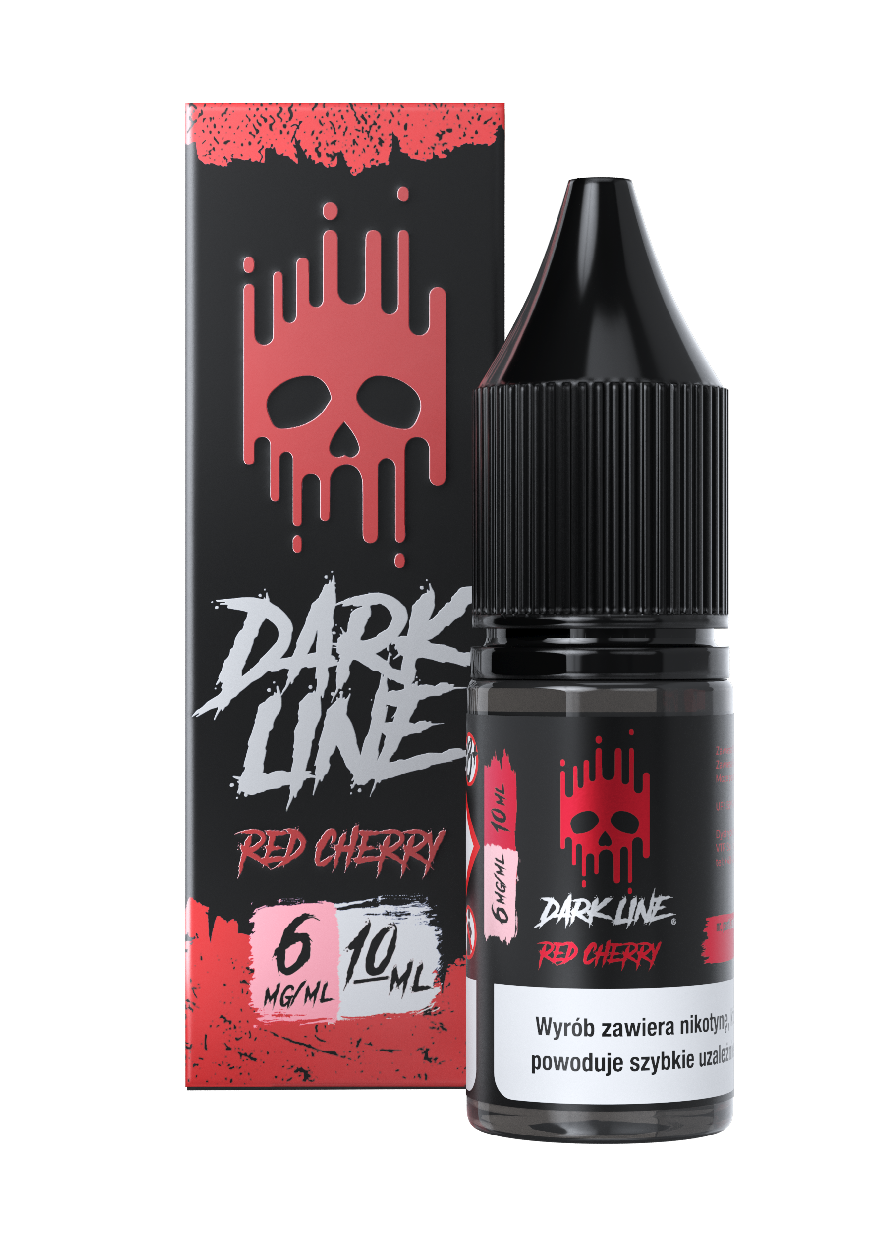 LIQUID DARK LINE – RED CHERRY 10ml 6mg B25
