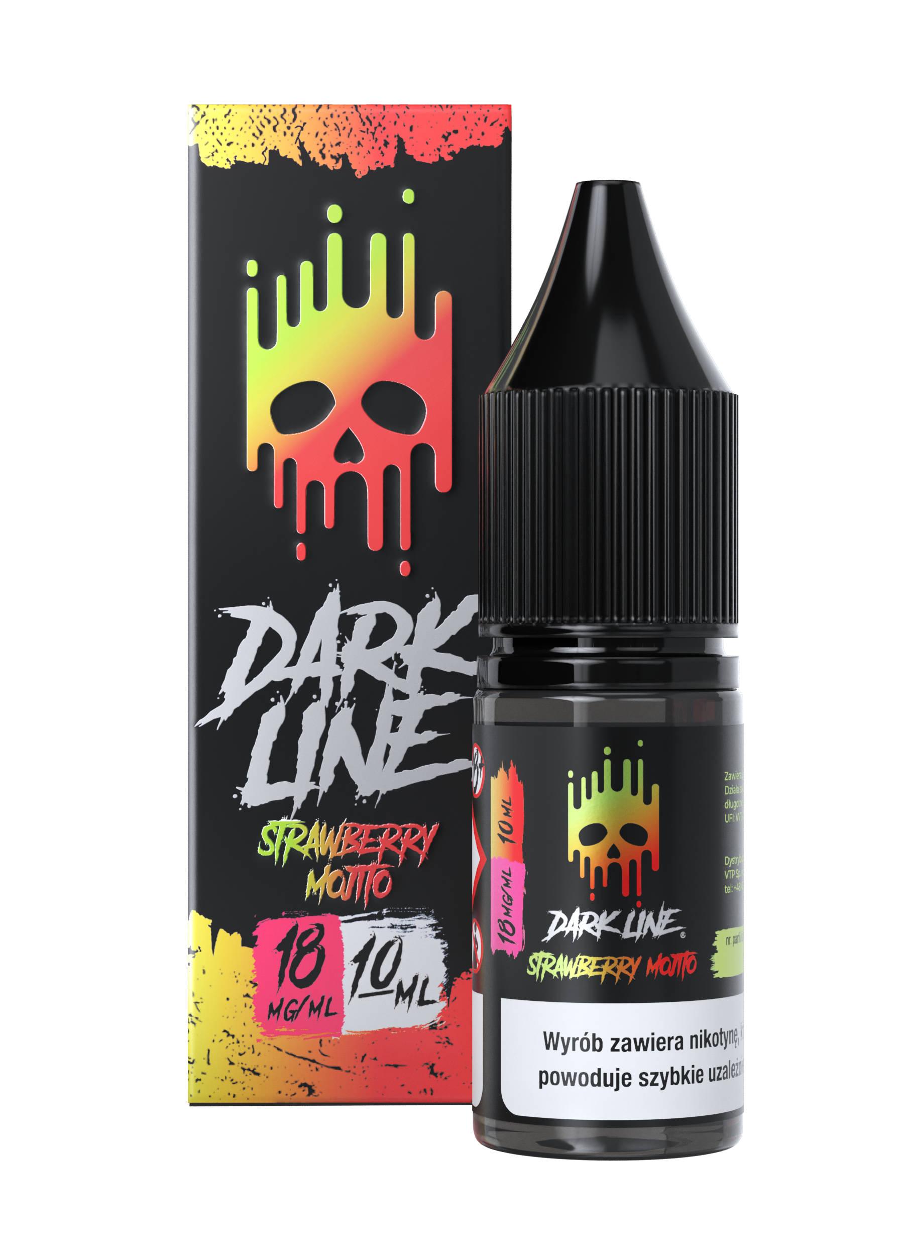LIQUID DARK LINE – STRAWBERRY MOJITO 10ml 18mg B25