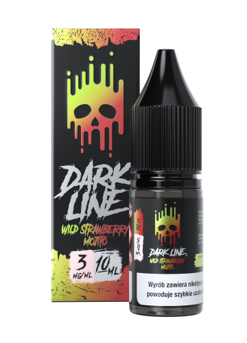 LIQUID DARK LINE – WILD STRAWBERRY MOJITO 10ml 3mg B25