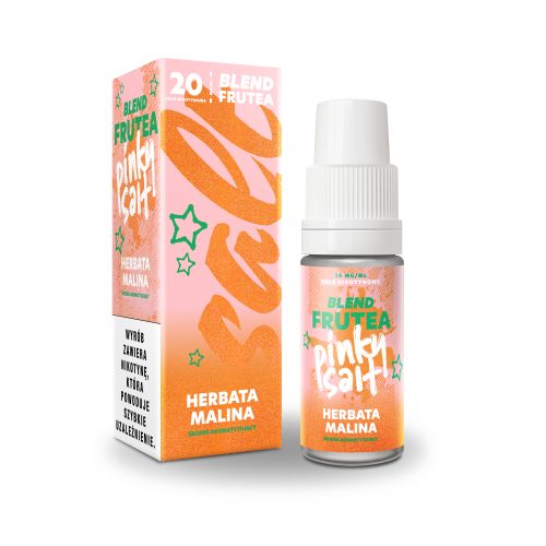 LIQUID PINKY SALT HERBATA MALINOWA 10ml/20mg /B25