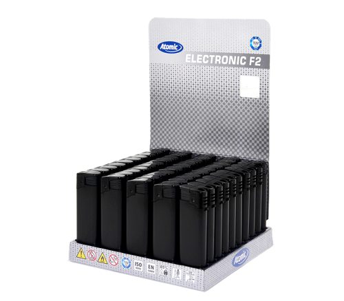 ZAPALNICZKA ATOMIC F2 CZARNA MATOWA