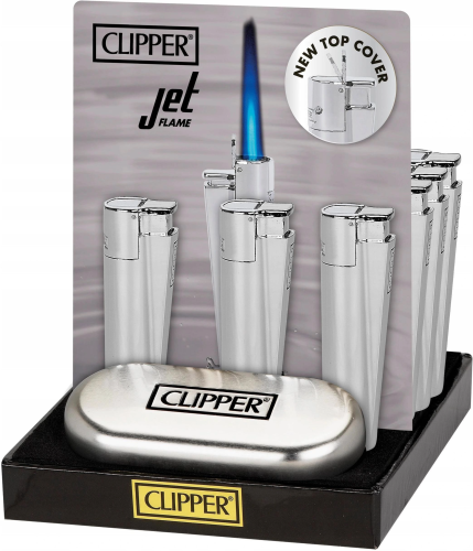 ZAPALNICZKA CLIPPER CMKJ11 ŻAROWA SILVER