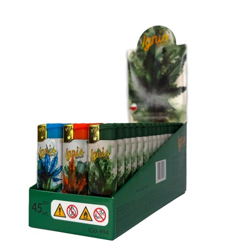 ZAPALNICZKA OKLEJKA IGNIS GANJA 45