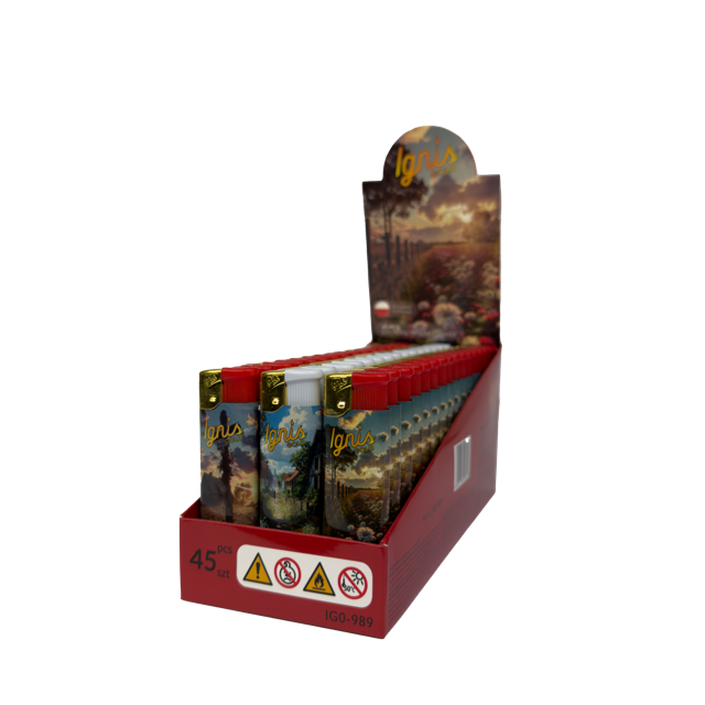 ZAPALNICZKA OKLEJKA IGNIS POLISH VILLAGE 45