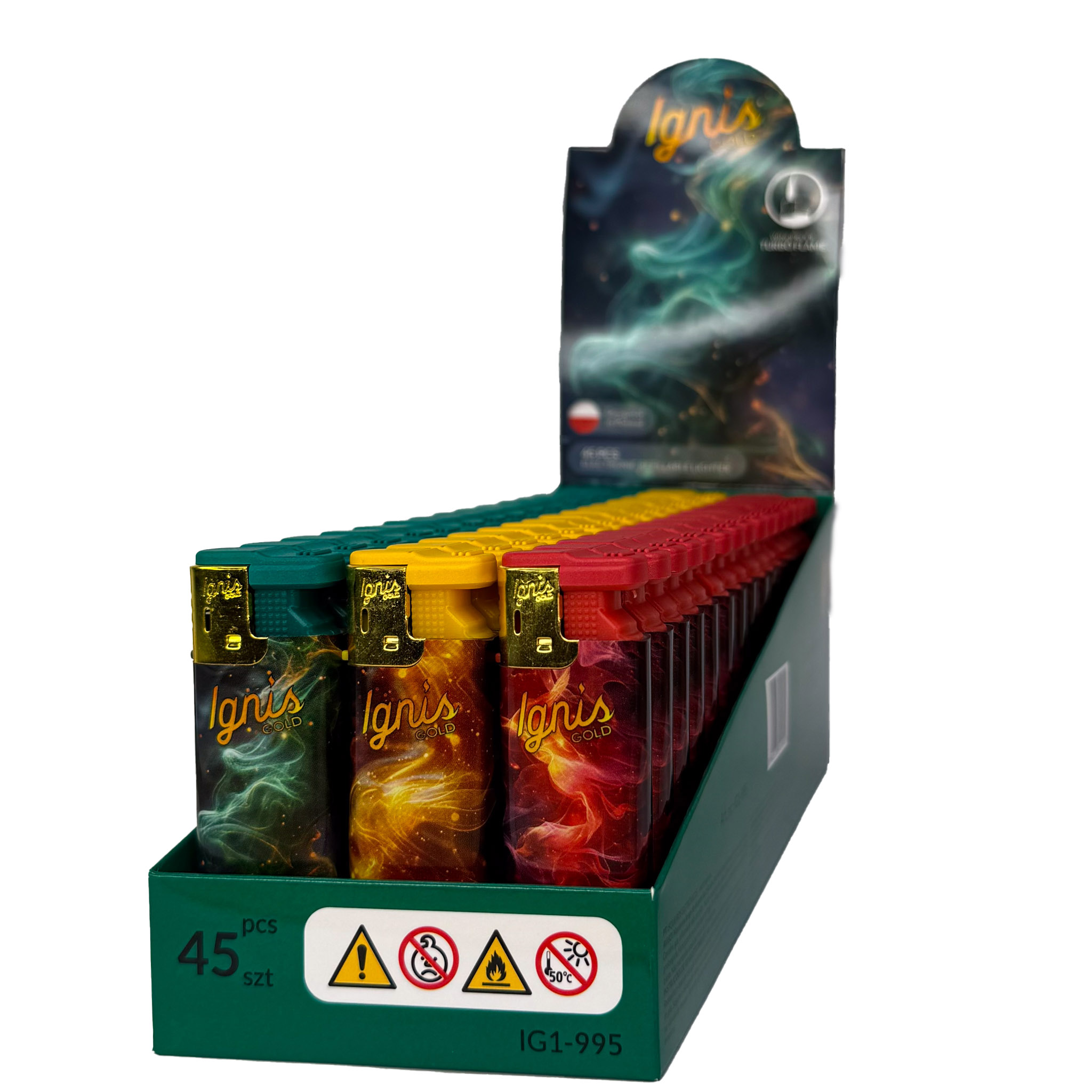 ZAPALNICZKA ŻAROWA IGNIS ABSTRACT 45