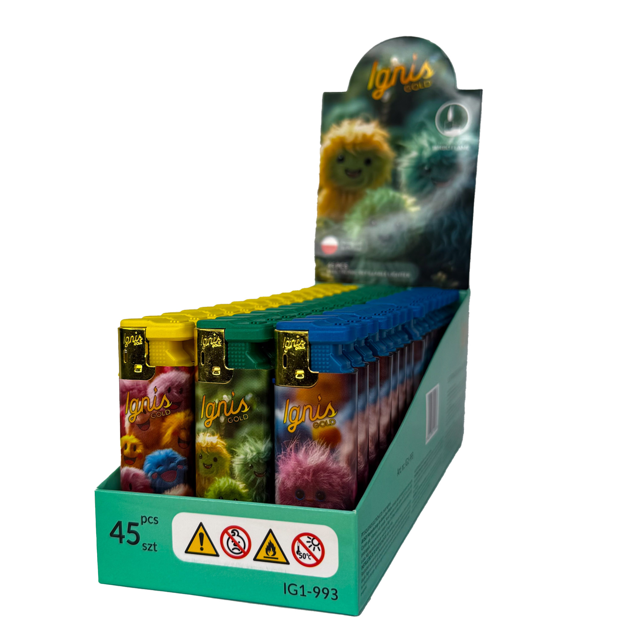 ZAPALNICZKA ŻAROWA IGNIS FURRY 45