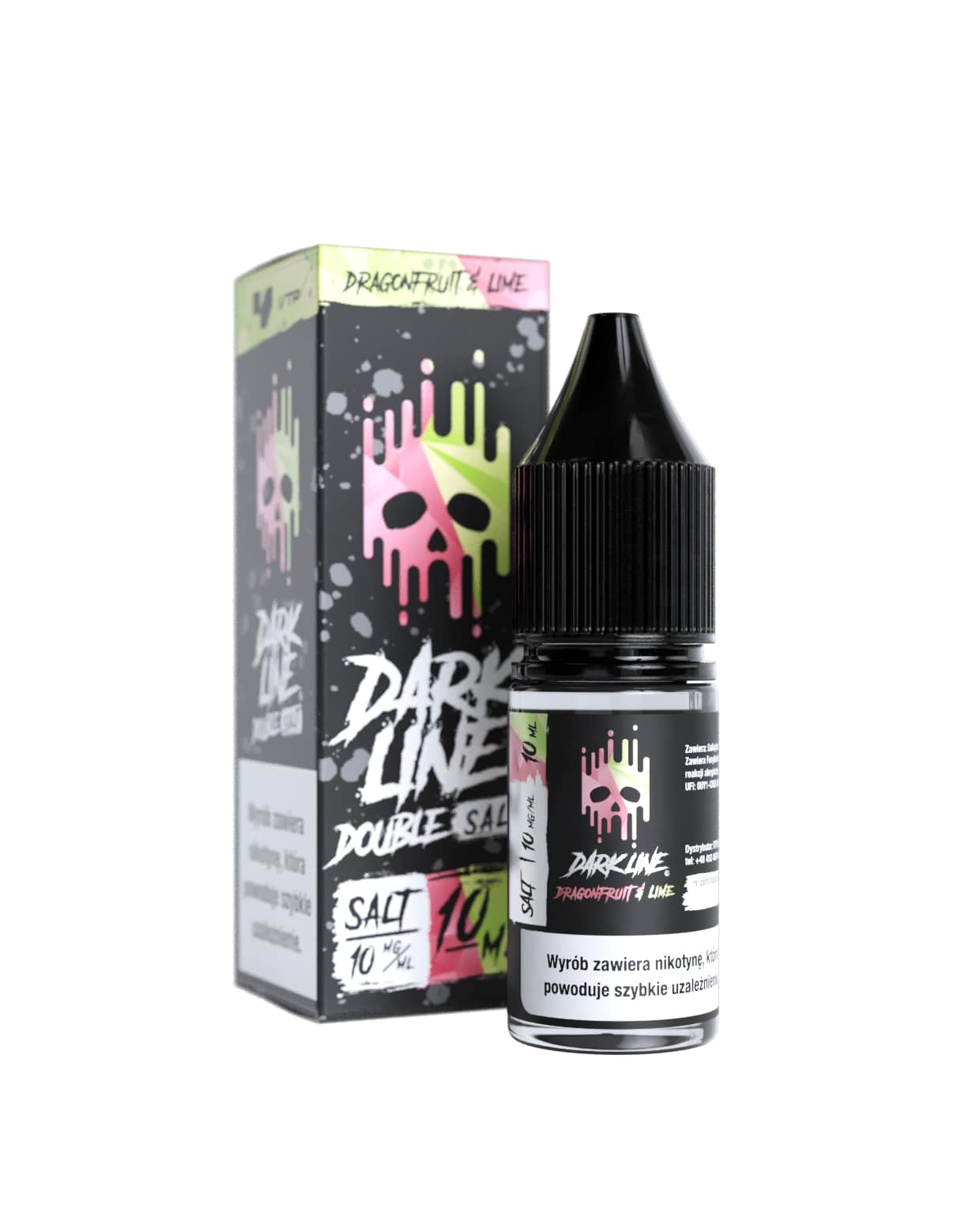 DOUBLE DL SALT – DRAGON FRU/LIME 10ml 20mg  B26