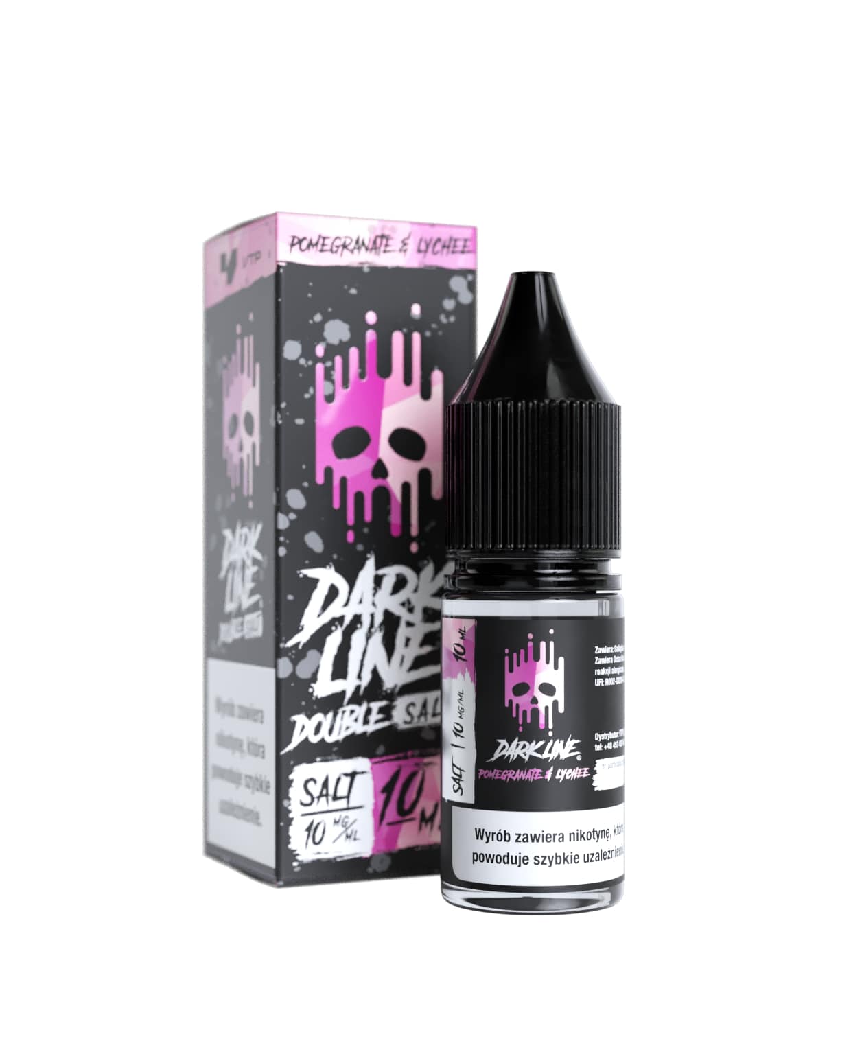 DOUBLE DL SALT – POMEGRANATE/LYCHEE 10ml 20mg  B26