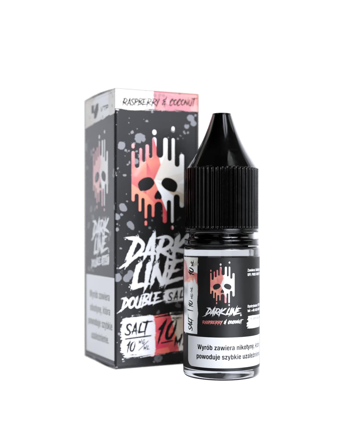DOUBLE DL SALT – RASPBERRY/COCONUT 10ml 20mg  B26