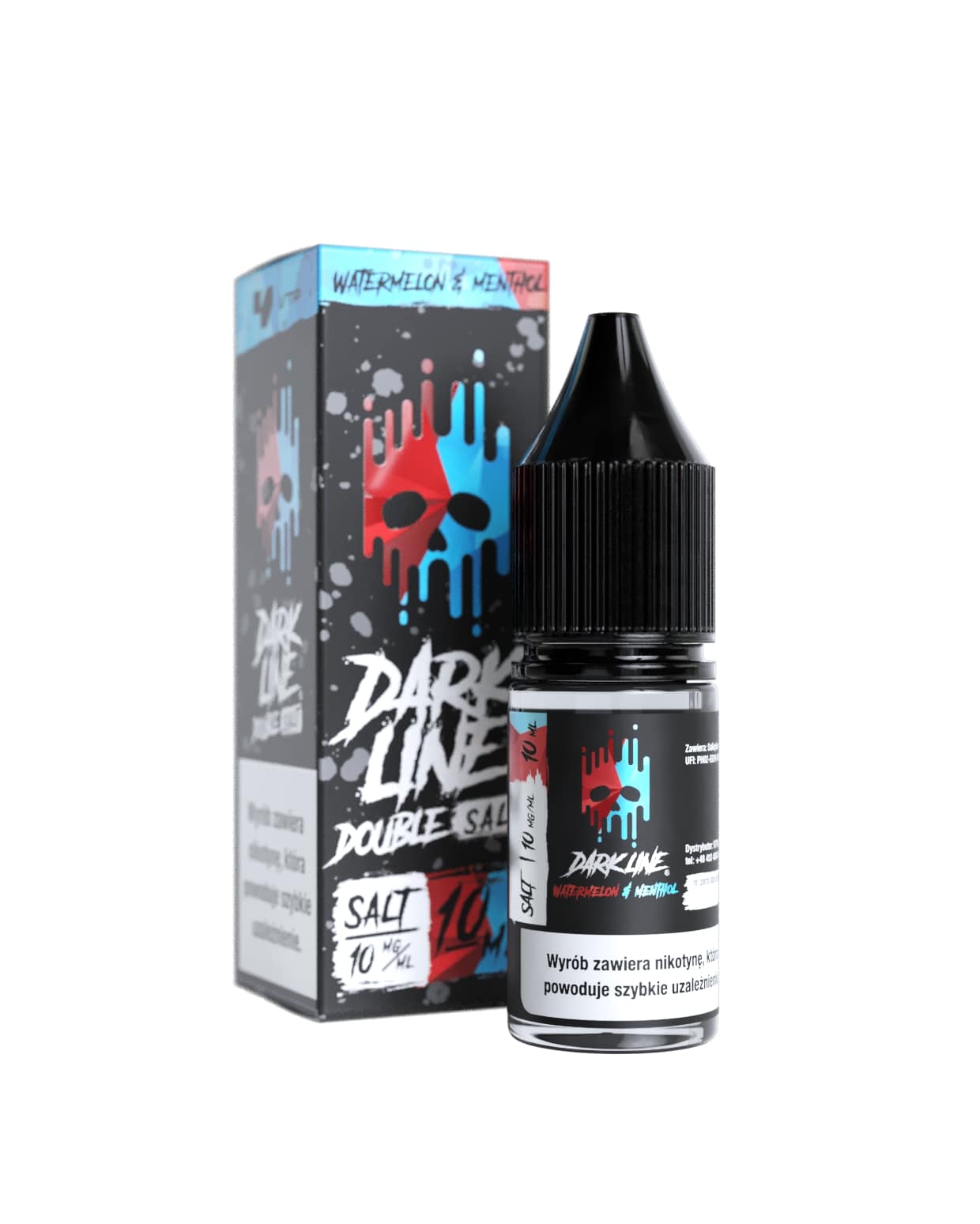 DOUBLE DL SALT – WATERMELON/MENTHOL 10ml 20mg  B26