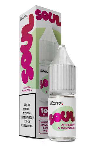 KLARRO SOUL ŻURAWINA WINOGRONO 20mg 10ml B26