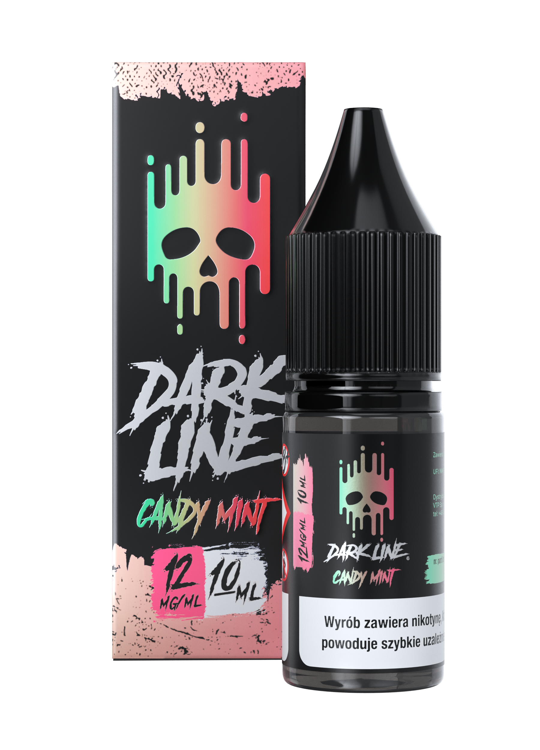 LIQUID DARK LINE – CANDY MINT 10ml 12mg B26