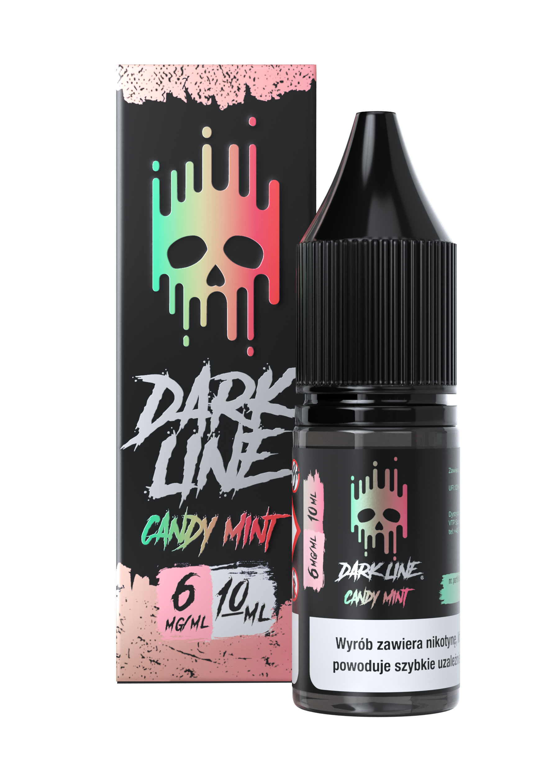 LIQUID DARK LINE – CANDY MINT 10ml 6mg B26