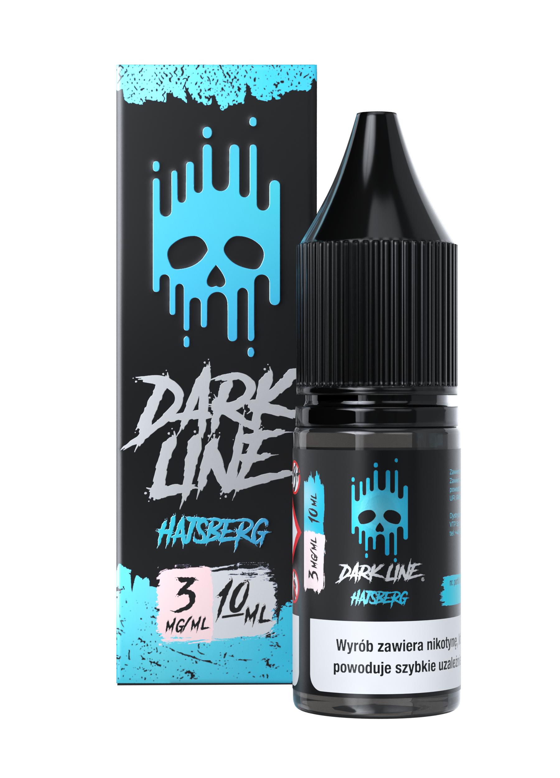 LIQUID DARK LINE – HAJSBERG 10ml 3mg B26