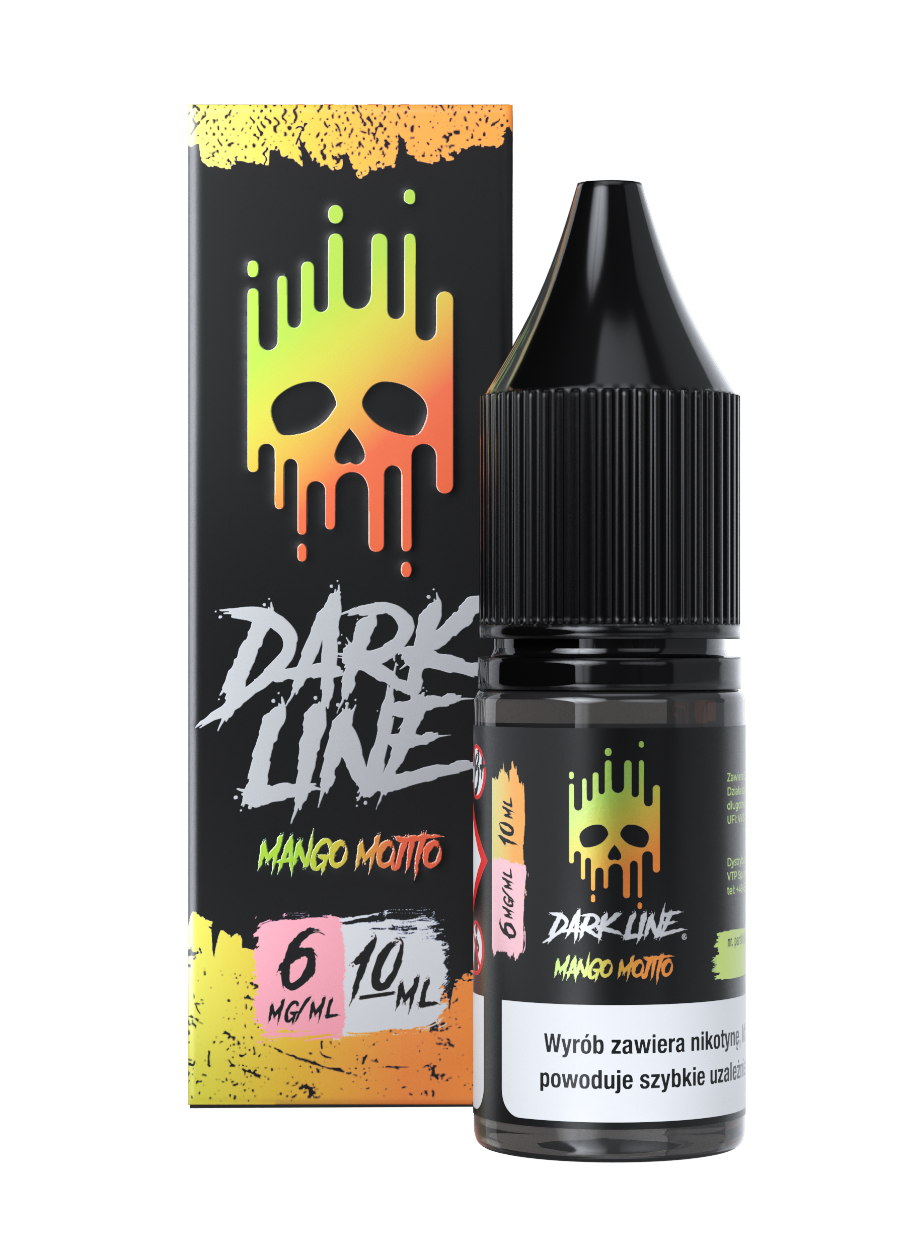 LIQUID DARK LINE – MANGO MOJITO 10ml 6mg B26