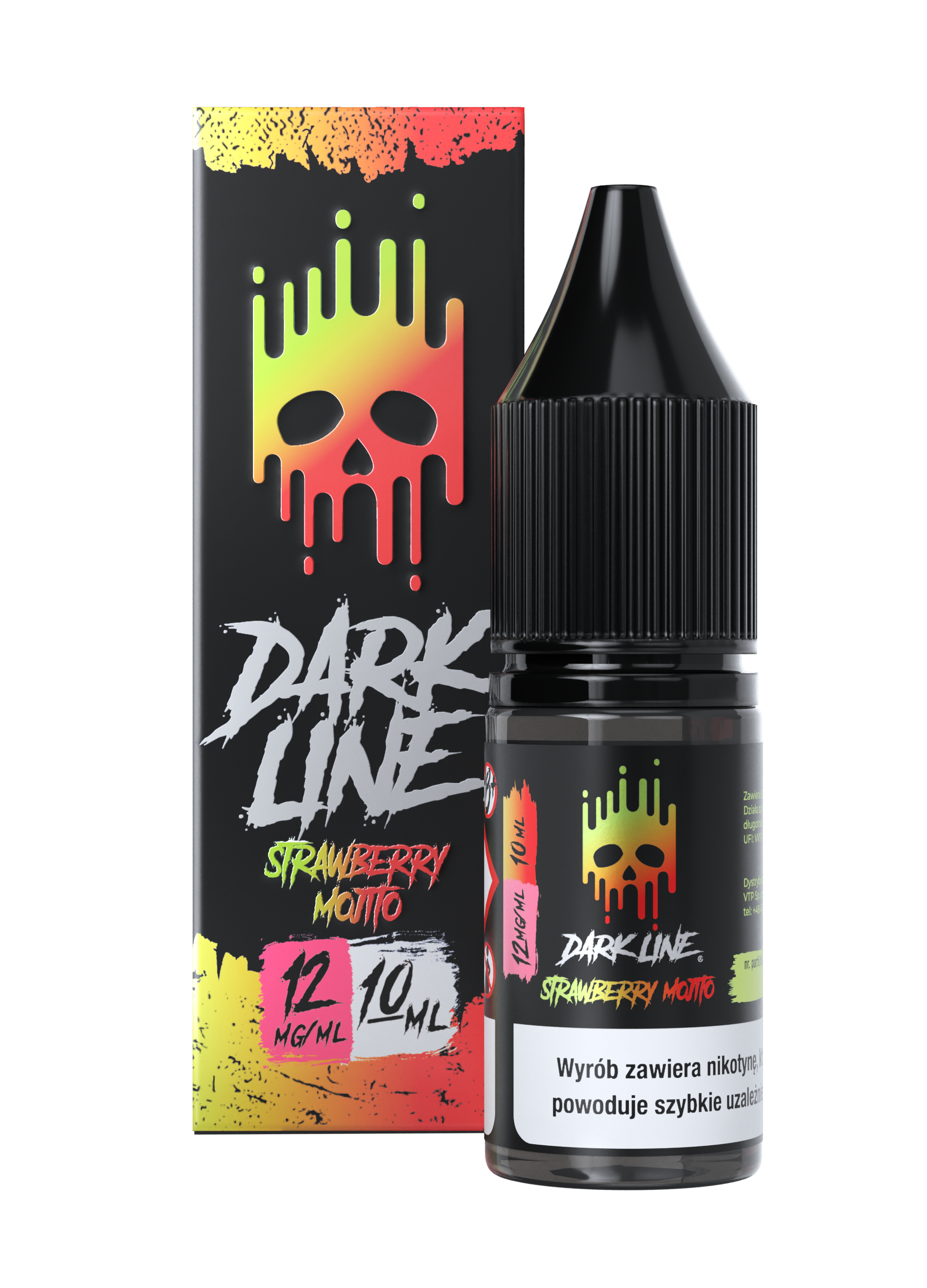 LIQUID DARK LINE – STRAWBERRY MOJITO 10ml 12mg B26