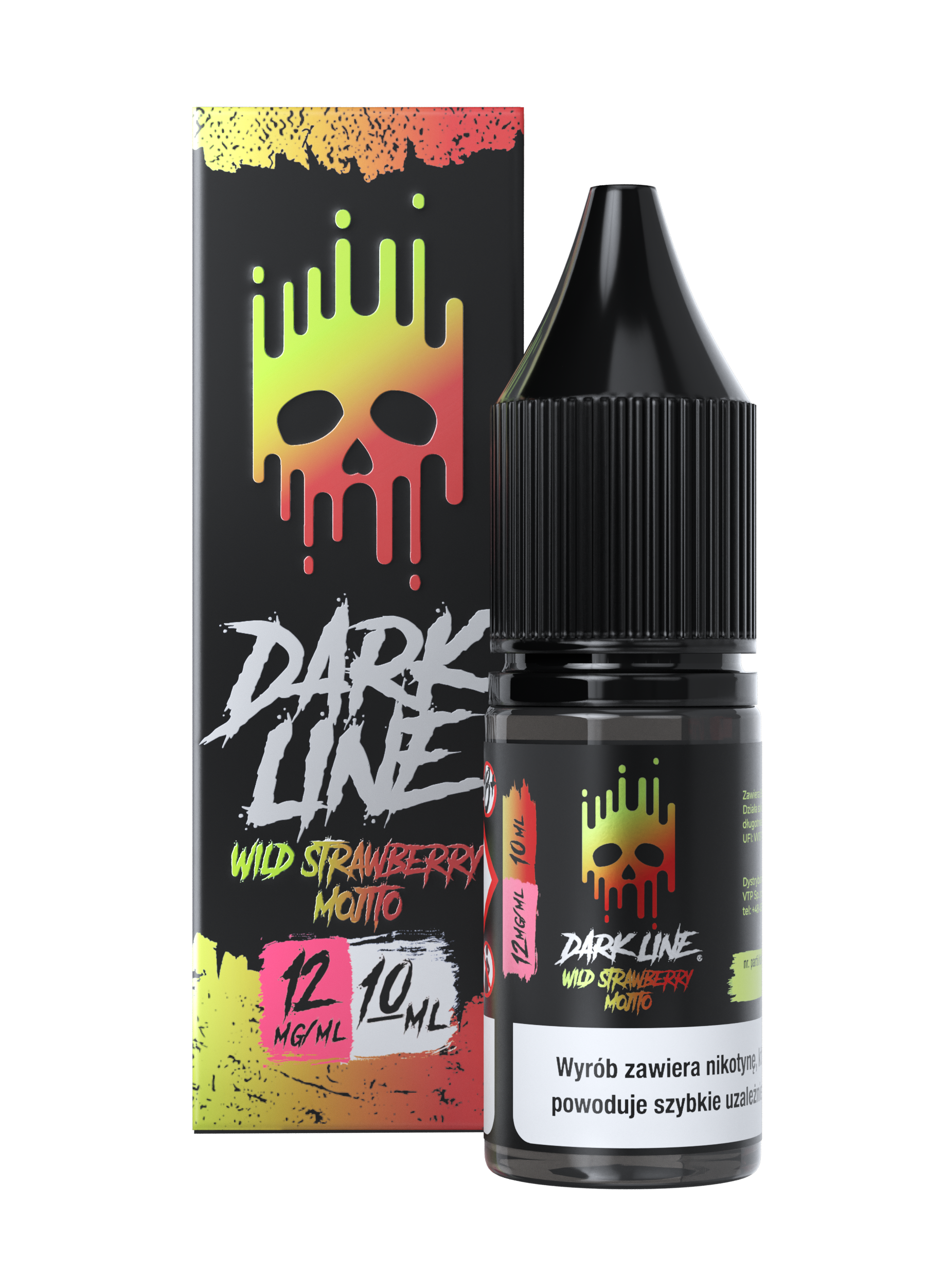 LIQUID DARK LINE – WILD STRA. MOJITO 10ml 12mg B26